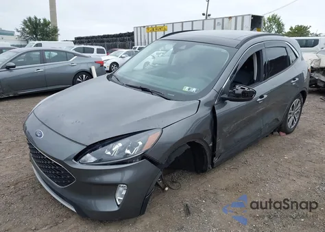 2022 Ford Escape Sel z USA, uszkodzony, nr VIN 1FMCU9H61NUB41573